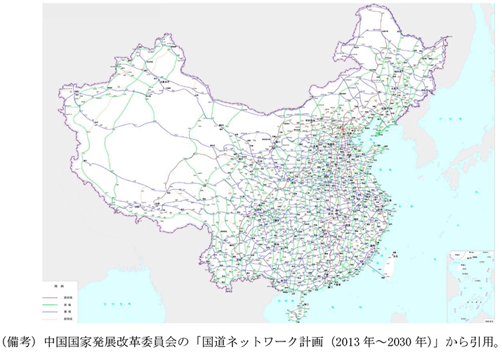 第2-4-45図　道路ネットワーク計画
