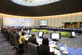 APEC成長戦略ハイレベル会合の模様（2010年8月、別府）写真